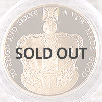 エリザベス2世即位60年記念（通称名：王冠）5ポンド金貨 2013年 PCGS PR69DCAM